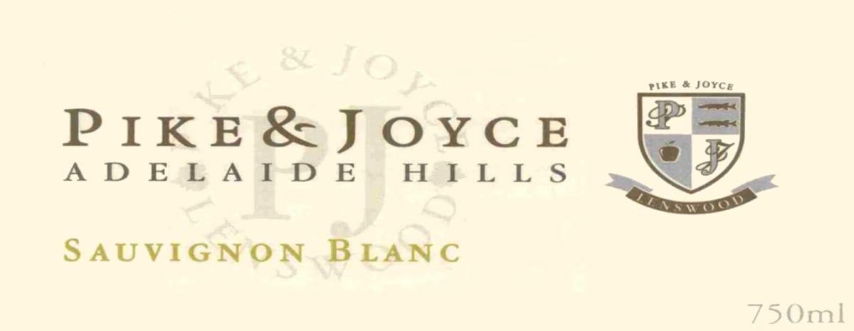 Pike & Joyce Adelaide Hills Sauvignon Blanc 2010 Front Label