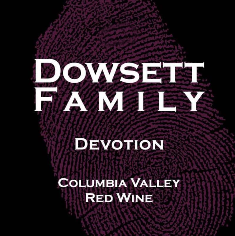 Dowsett Wines Family Devotion Red 2010 Front Label