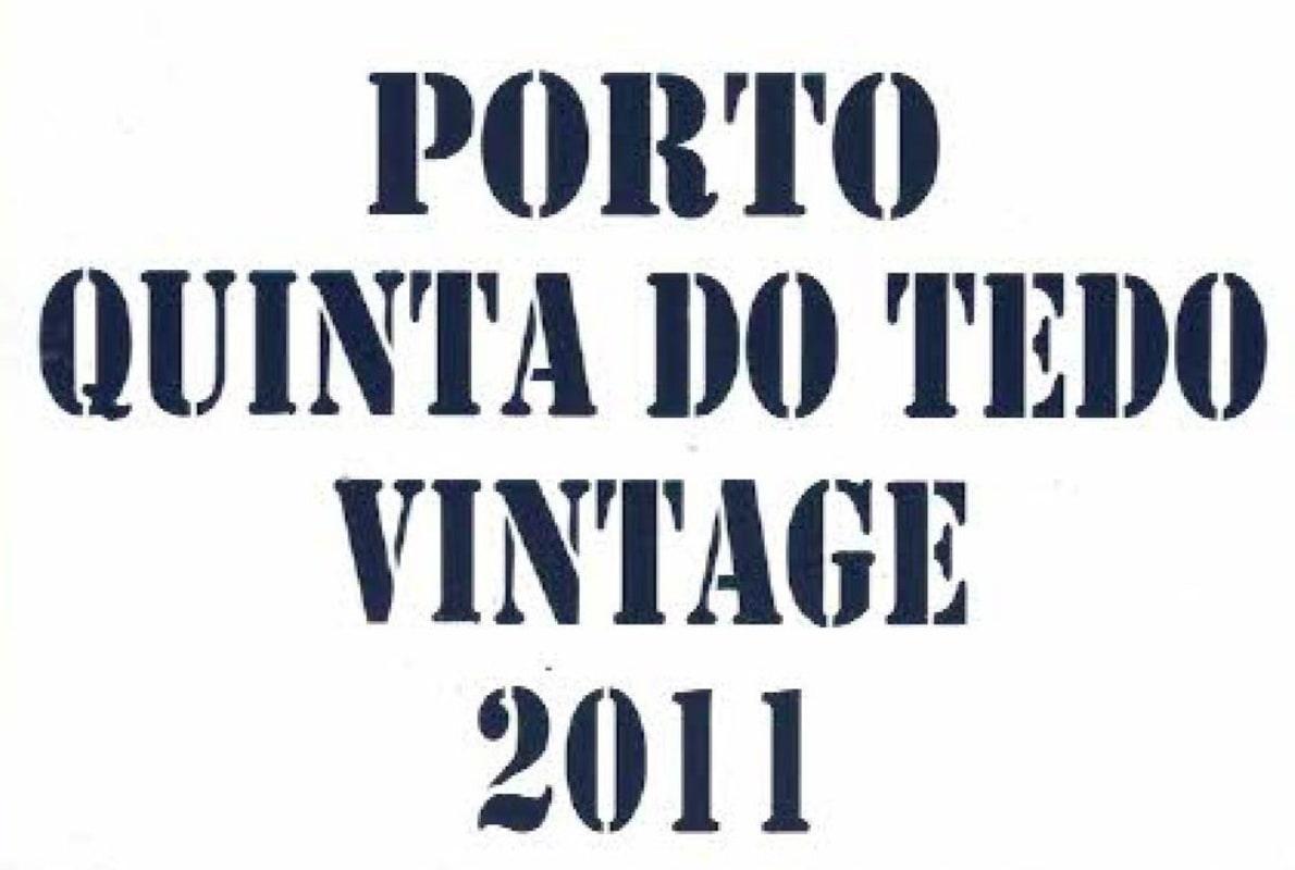 Quinta do Tedo Vintage Port 2011 Front Label