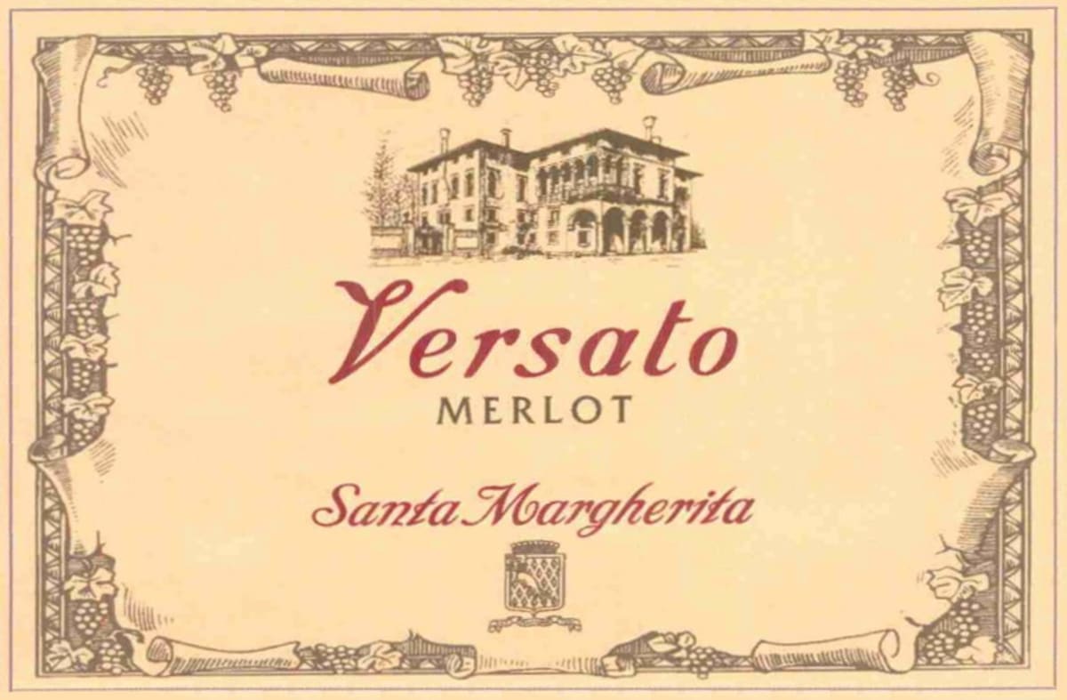 Santa Margherita Versato Merlot 2005 Front Label
