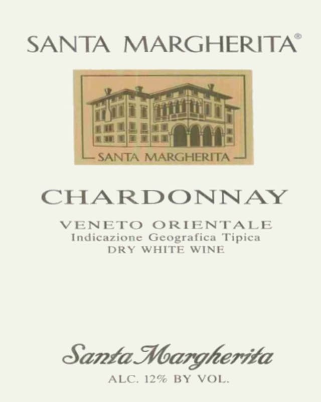 Santa Margherita Orientale Chardonnay 2015 Front Label