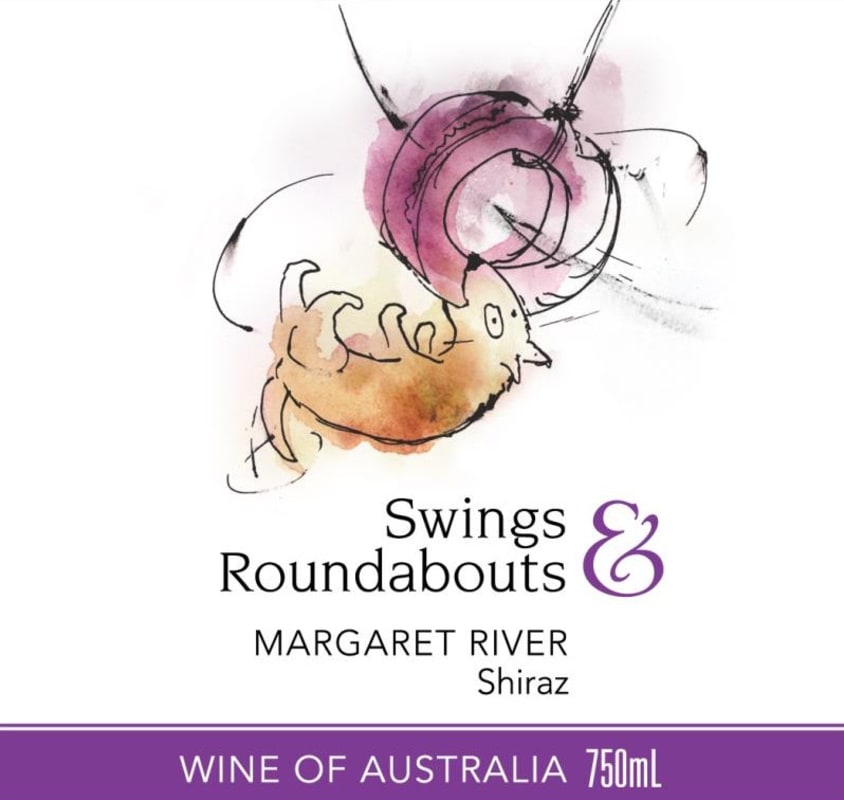 Swings & Roundabouts Shiraz 2008 Front Label