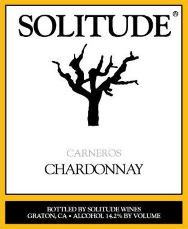Solitude Carneros Chardonnay 2009 Front Label