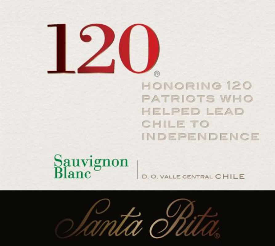Santa Rita 120 Sauvignon Blanc 2009 Front Label