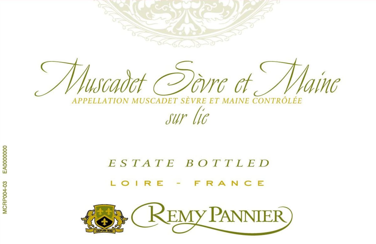 Remy Pannier Muscadet Sevre et Maine Sur Lie 2013 Front Label