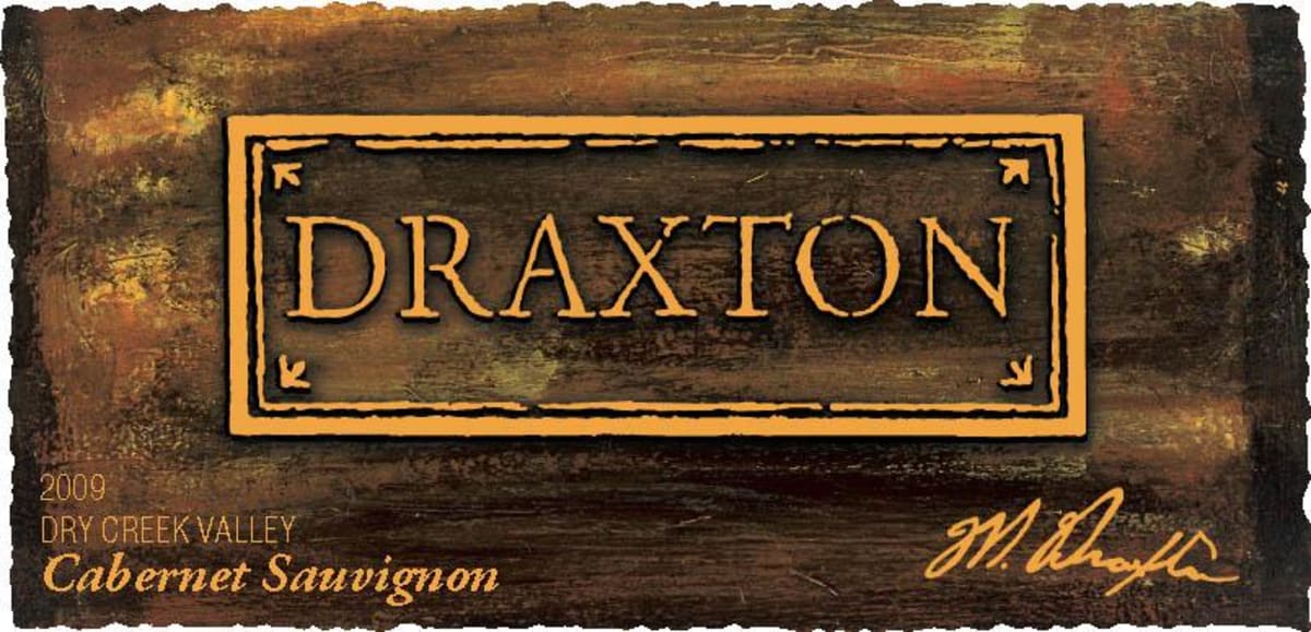 Draxton Wines Cabernet Sauvignon 2009 Front Label