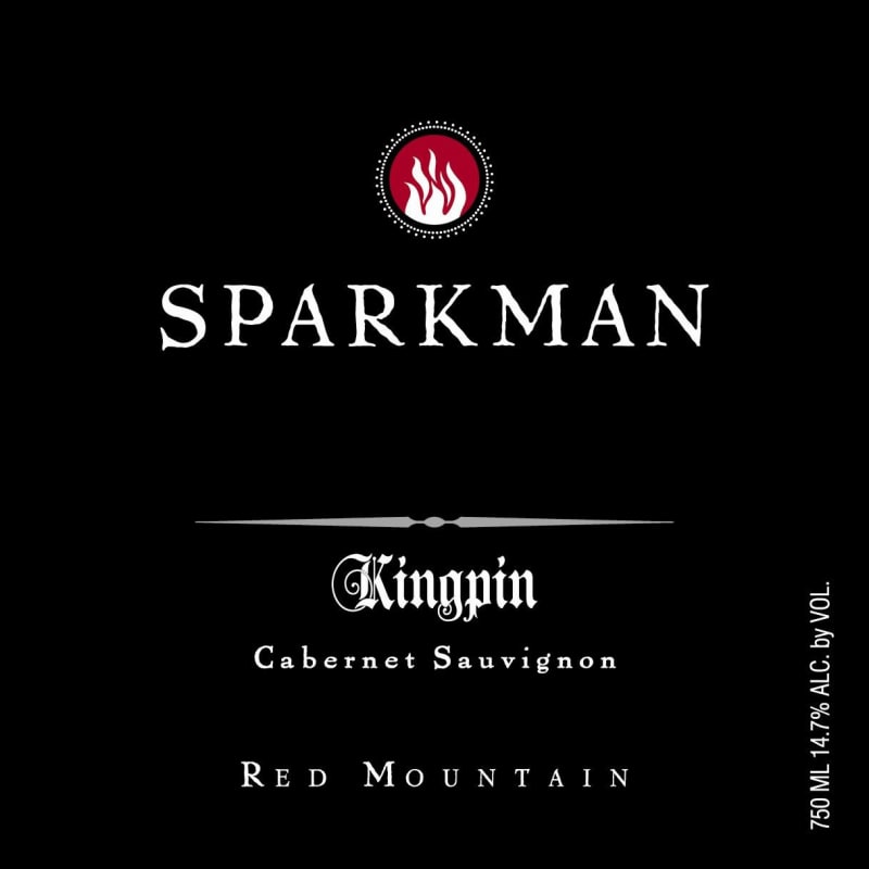 Sparkman Kingpin Cabernet Sauvignon 2010 Front Label
