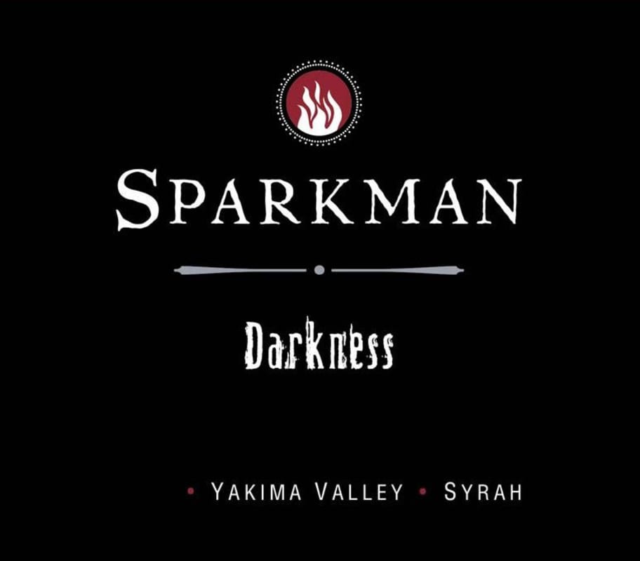 Sparkman Darkness Syrah 2012 Front Label
