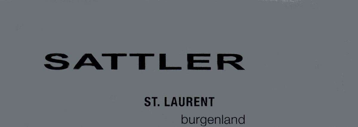 Sattler St. Laurent 2009 Front Label