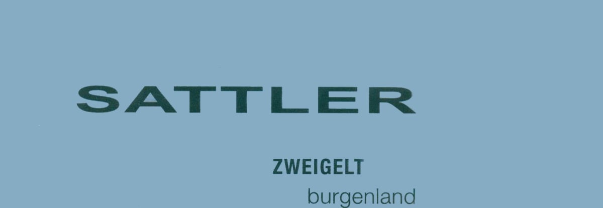 Sattler Zweigelt 2014 Front Label