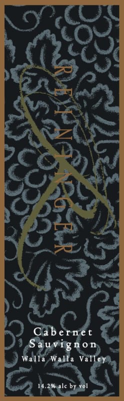 Reininger Cabernet Sauvignon 2012 Front Label