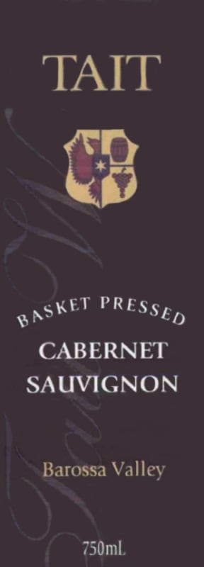 Tait Cabernet Sauvignon 2002 Front Label