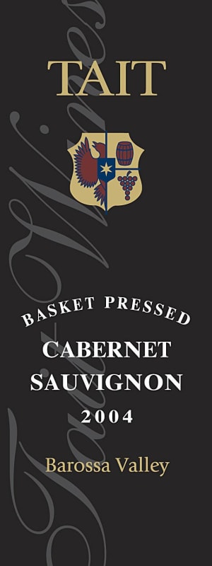 Tait Cabernet Sauvignon 2004 Front Label