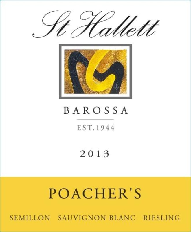 St Hallett Poacher's Blend 2013 Front Label