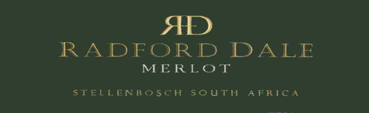 Radford Dale Merlot 2001 Front Label