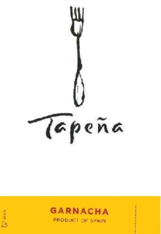 Tapena Garnacha 2011 Front Label