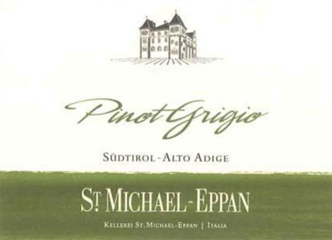 St. Michael-Eppan Pinot Grigio 2015 Front Label