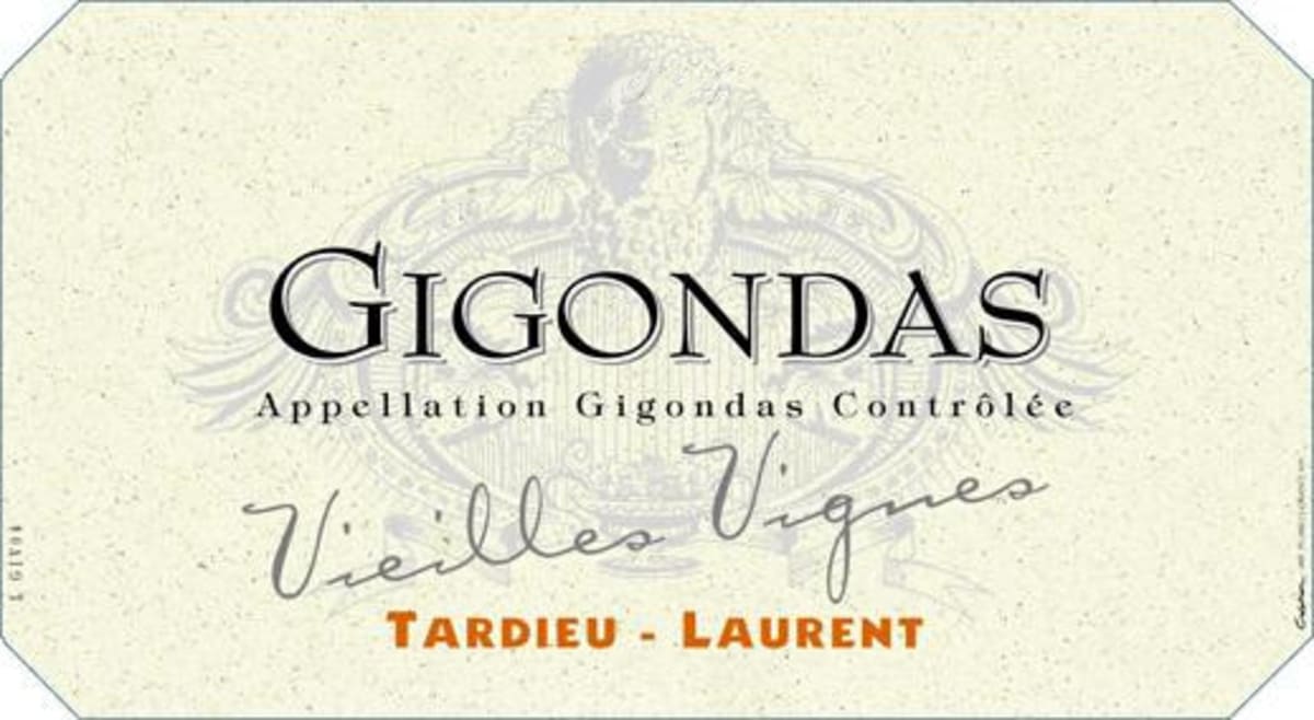 Tardieu-Laurent Gigondas Vieilles Vignes 2005 Front Label