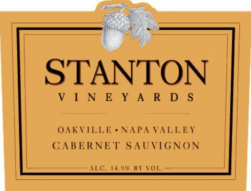 Stanton Vineyards Oakville Cabernet Sauvignon 2010 Front Label