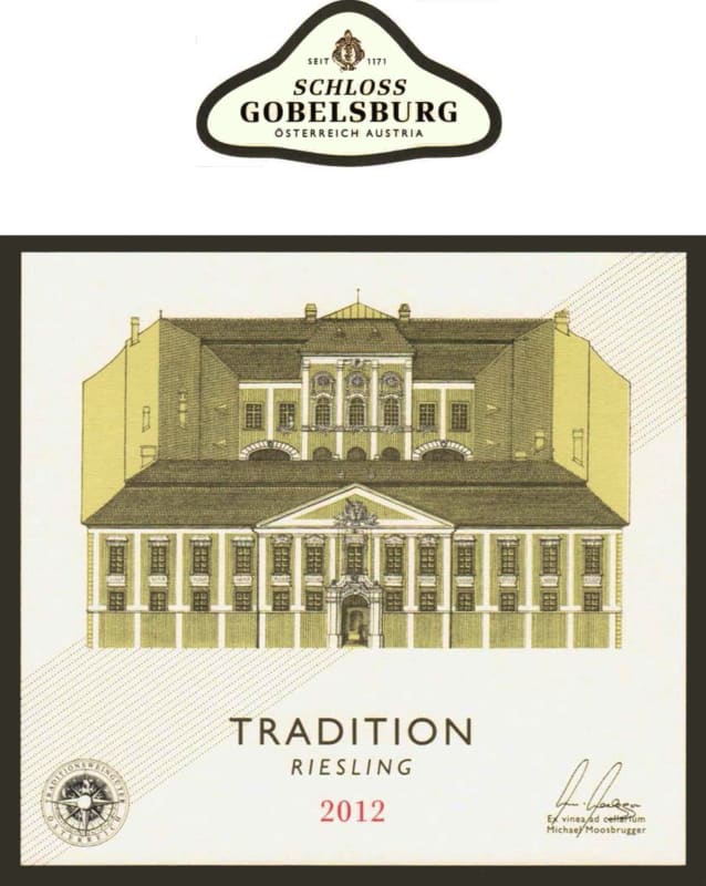 Schloss Gobelsburg Tradition Riesling 2012 Front Label