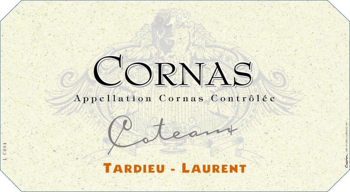 Tardieu-Laurent Cornas Coteaux 2005 Front Label
