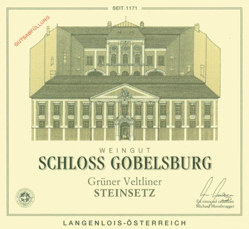 Schloss Gobelsburg Ried Steinsetz Gruner Veltliner 2012 Front Label