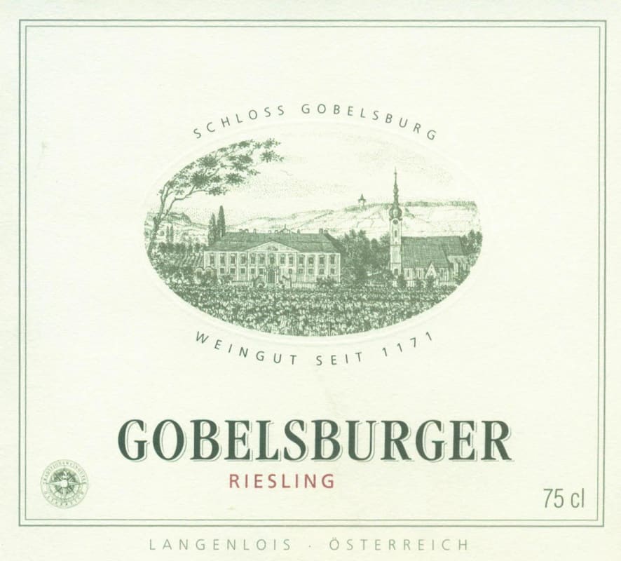 Schloss Gobelsburg Gobelsburger Riesling 2012 Front Label