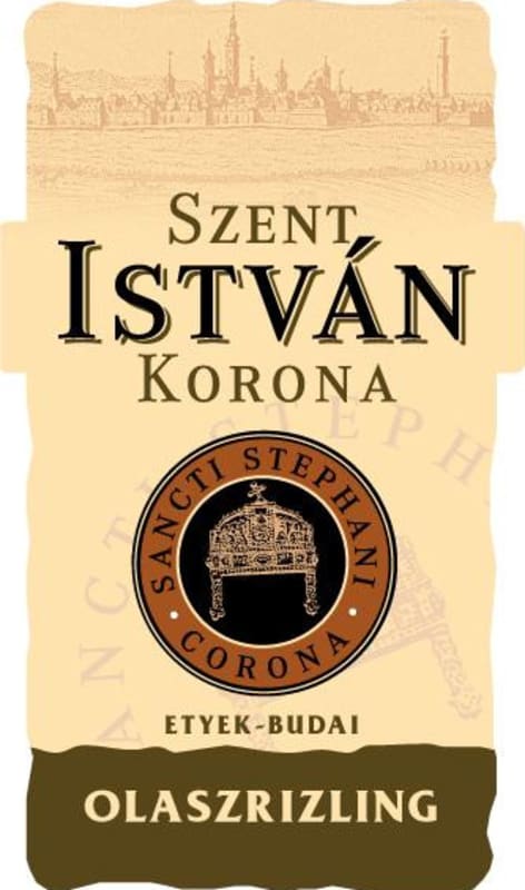 Szent Istvan Korona Olaszrizling 2011 Front Label
