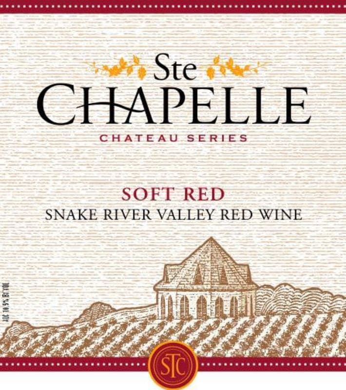 Ste. Chapelle Chateau Series Soft Red 2012 Front Label
