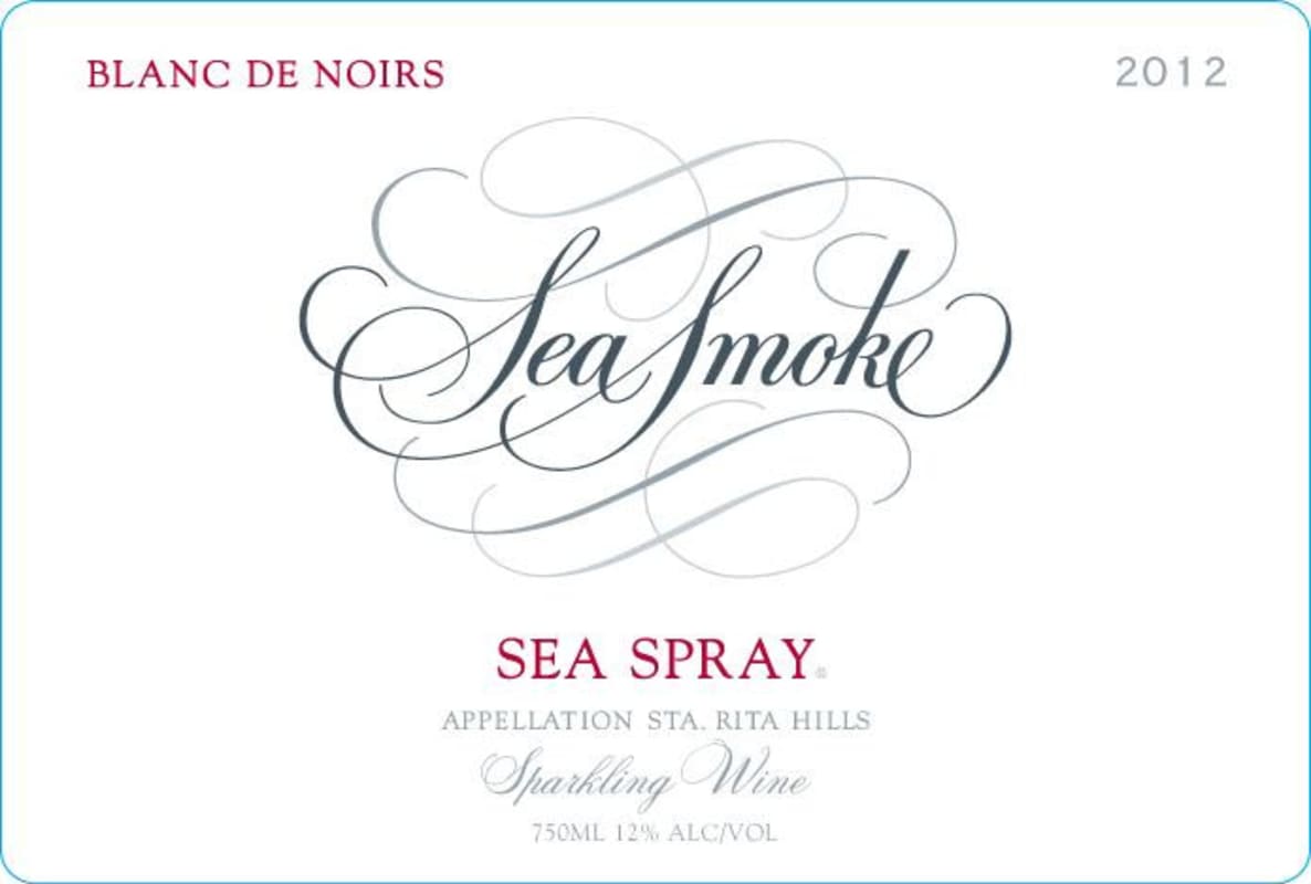Sea Smoke Cellars Sea Spray Blanc de Noirs 2010 Front Label