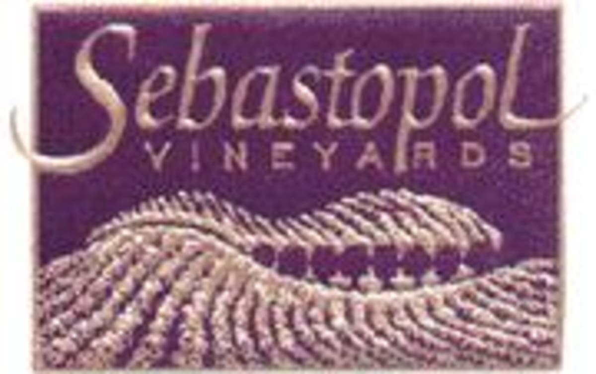 Sebastopol Vineyard Pinot Noir 1998 Front Label