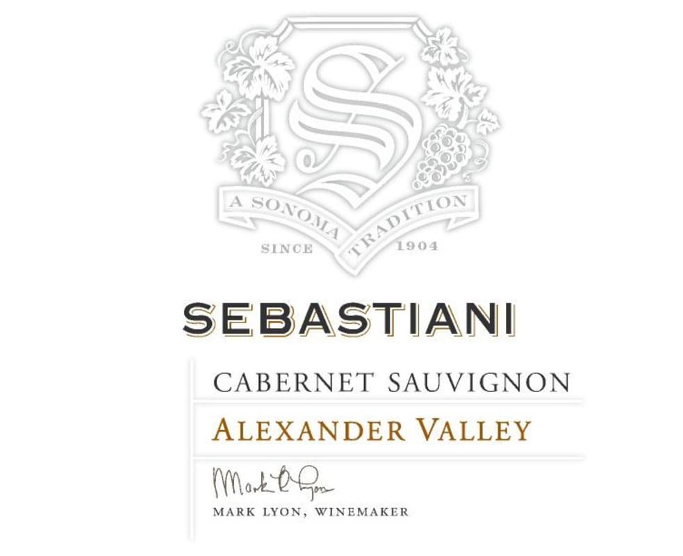 Sebastiani Alexander Valley Cabernet Sauvignon 2013 Front Label