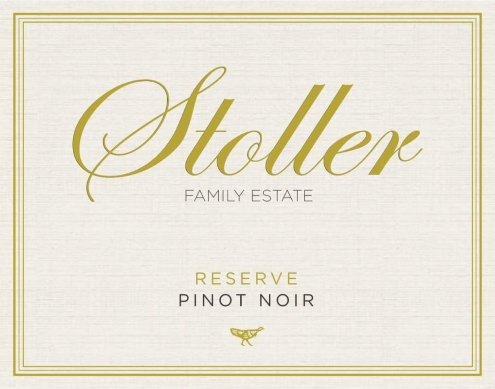 Stoller Reserve Pinot Noir 2013 Front Label