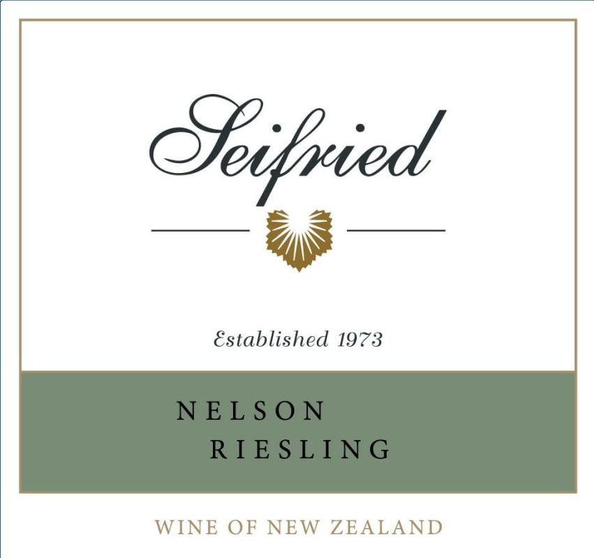 Seifried Riesling 2013 Front Label