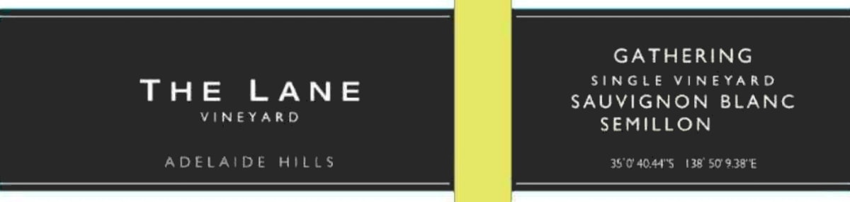 The Lane Gathering Sauvignon Blanc Semillon 2014 Front Label