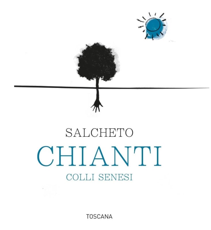 Salcheto Chianti Colli Senese 2015 Front Label