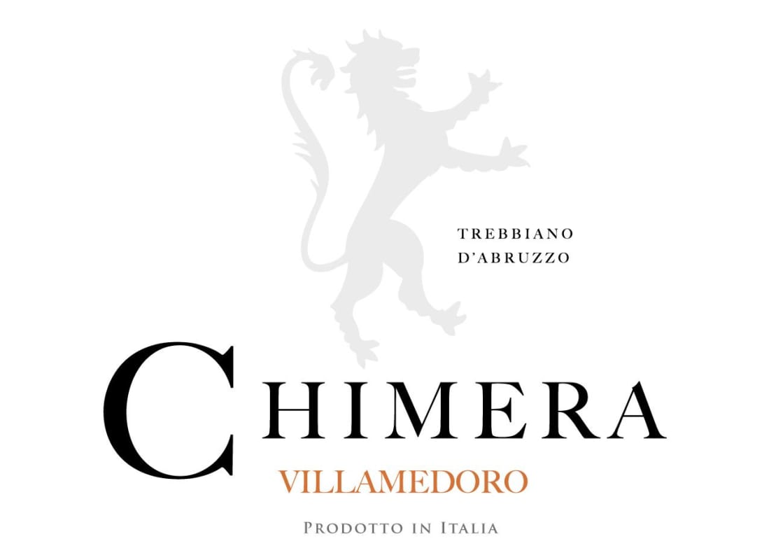 Villa Medoro Trebbiano d'Abruzzo Chimera 2012 Front Label