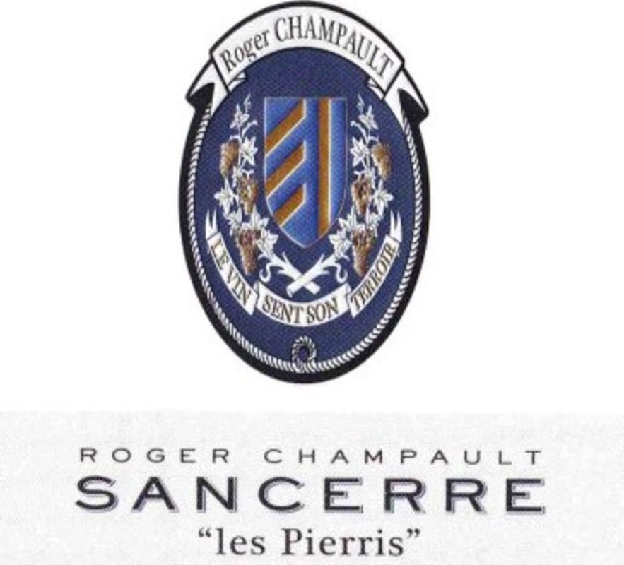Roger Champault Sancerre Les Pierris 2012 Front Label