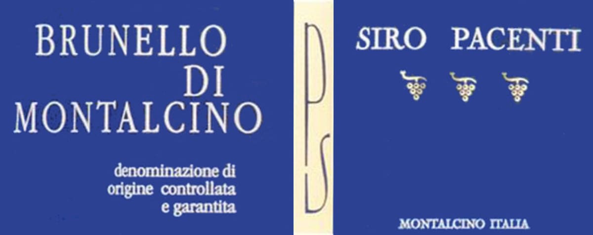 Siro Pacenti Brunello di Montalcino 2009 Front Label
