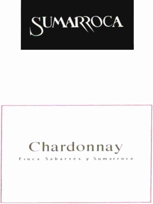 Sumarroca Penedes Chardonnay 2010 Front Label
