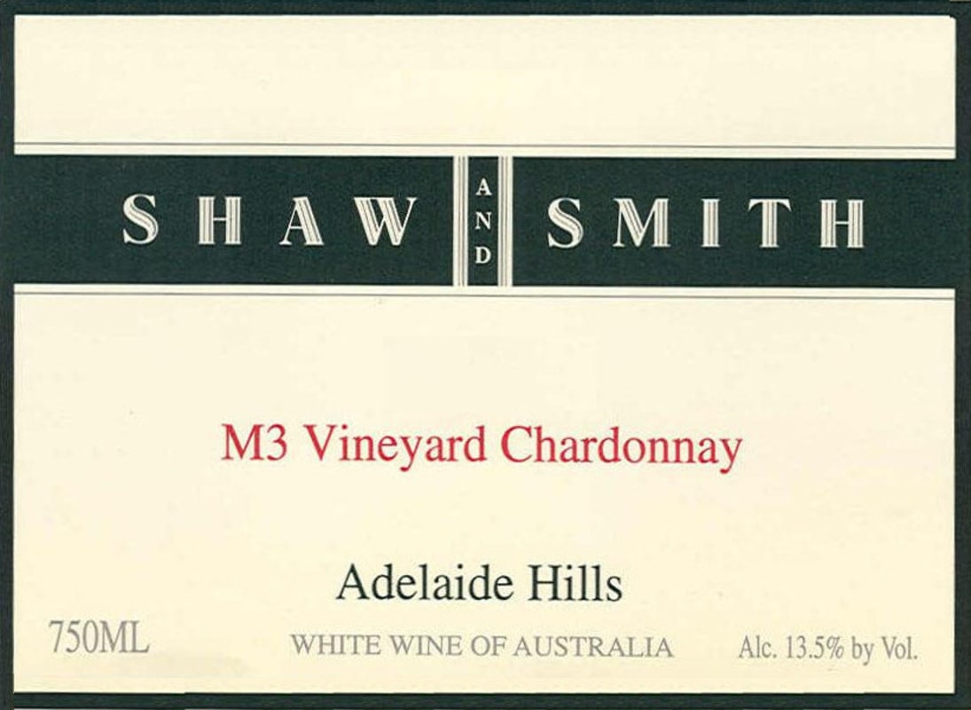 Shaw + Smith M3 Chardonnay 2013 Front Label