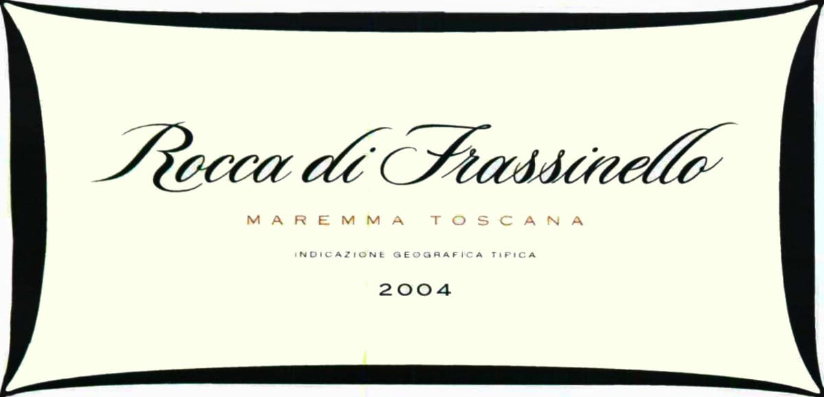 Rocca di Frassinello Toscana Maremma 2004 Front Label