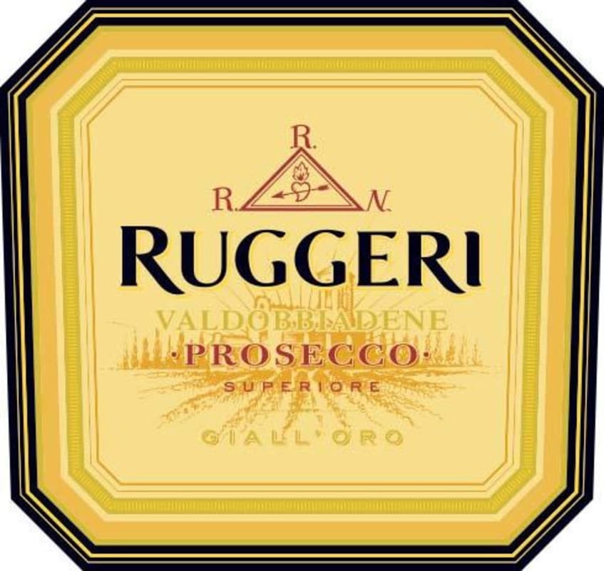 Ruggeri Prosecco di Conegliano Valdobbiadene Giall'Oro Superiore 2012 Front Label