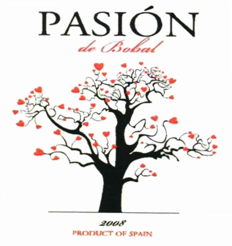 Sierra Norte Pasion de Bobal 2008 Front Label