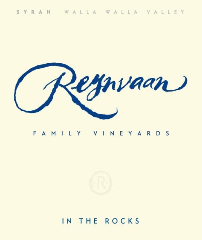 Reynvaan In The Rocks Syrah 2013 Front Label