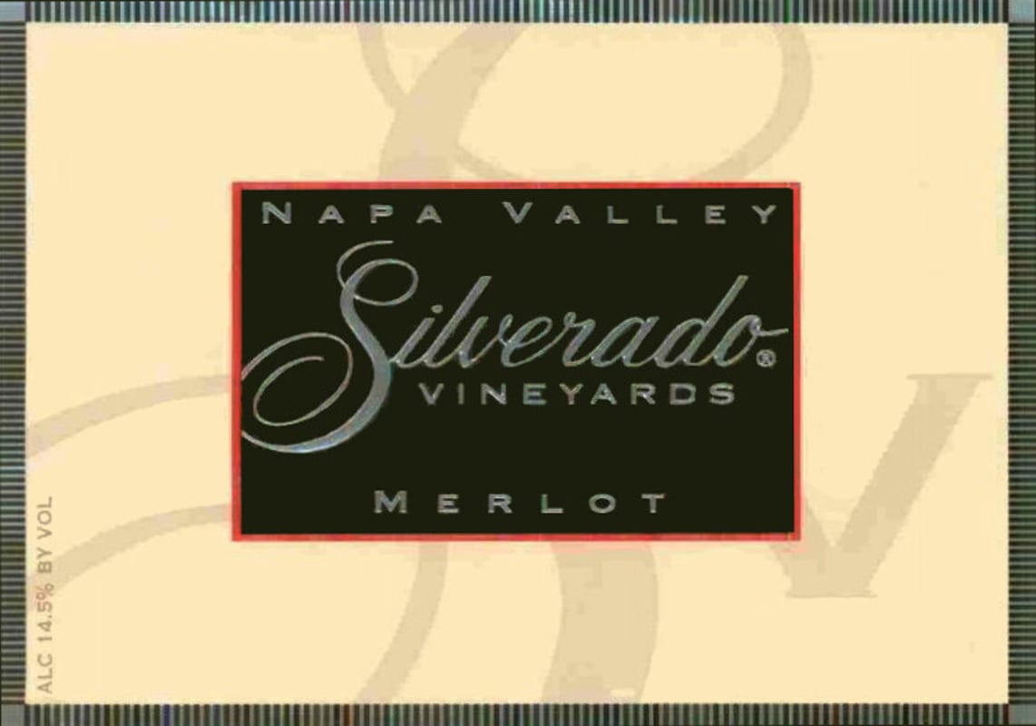 Silverado Merlot 2011 Front Label