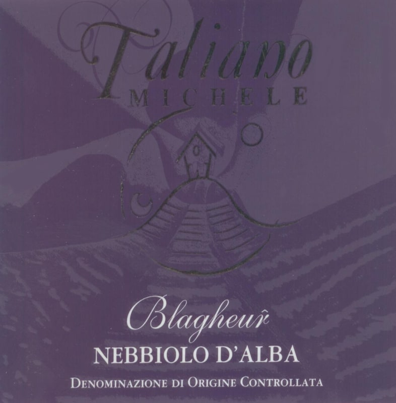 Weingut Gebruder Bart Nebbiolo d'Alba Blagheur 2011 Front Label