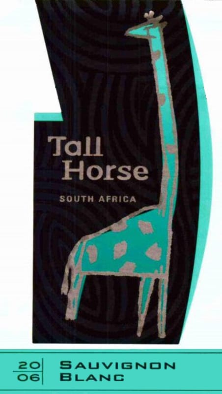 Tall Horse Sauvignon Blanc 2006 Front Label