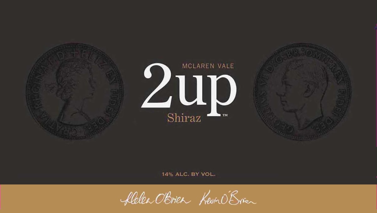 2 up Shiraz 2013 Front Label