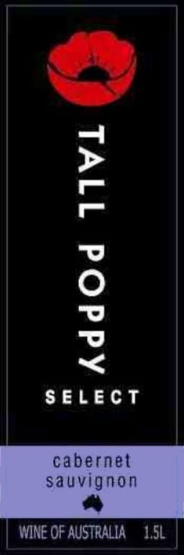 Tall Poppy Wines Select Cabernet Sauvignon 2012 Front Label